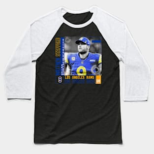 Matthew Stafford Paper Poster Baseball T-Shirt